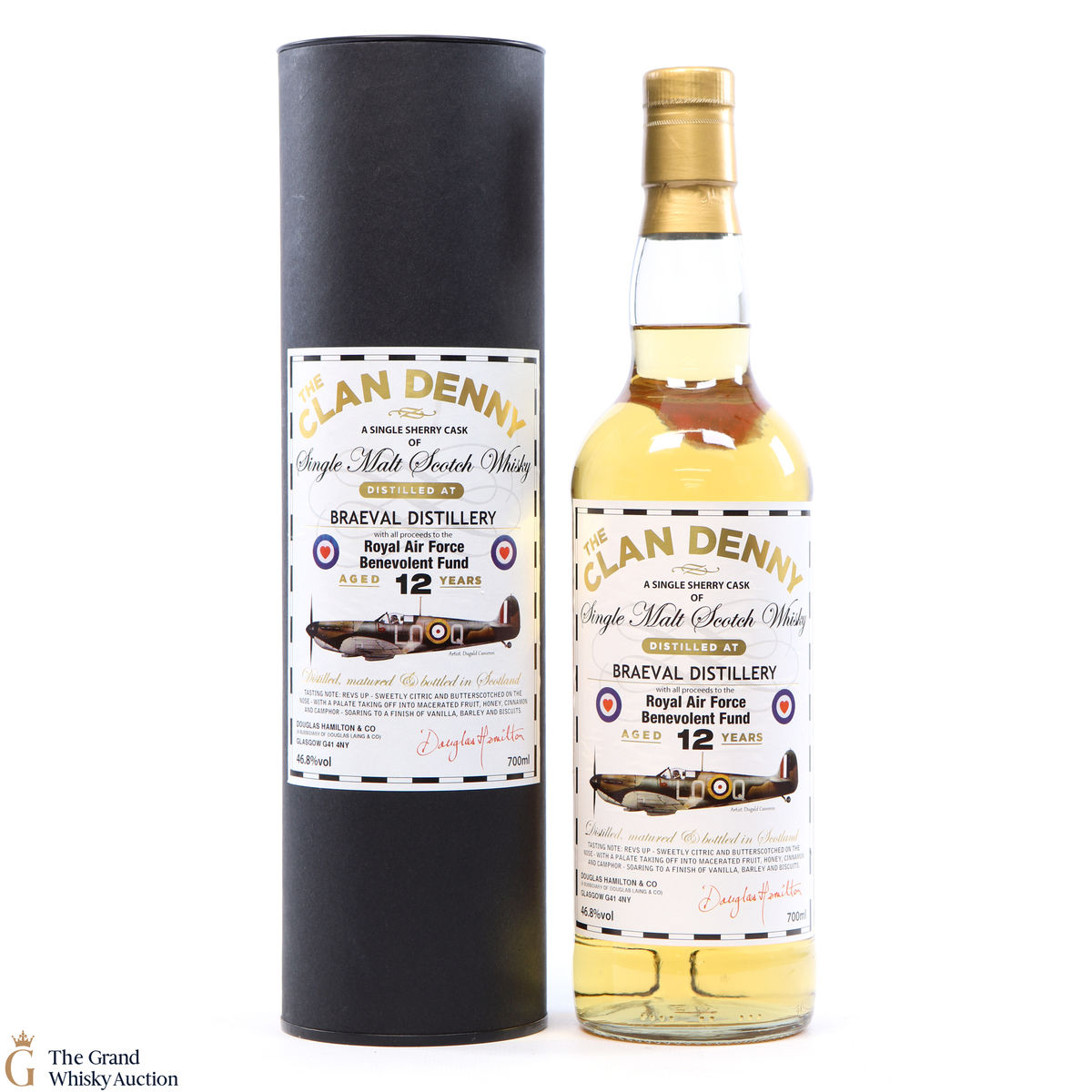 Braeval - 12 Year Old Clan Denny Royal Air Force Benevolent Fund