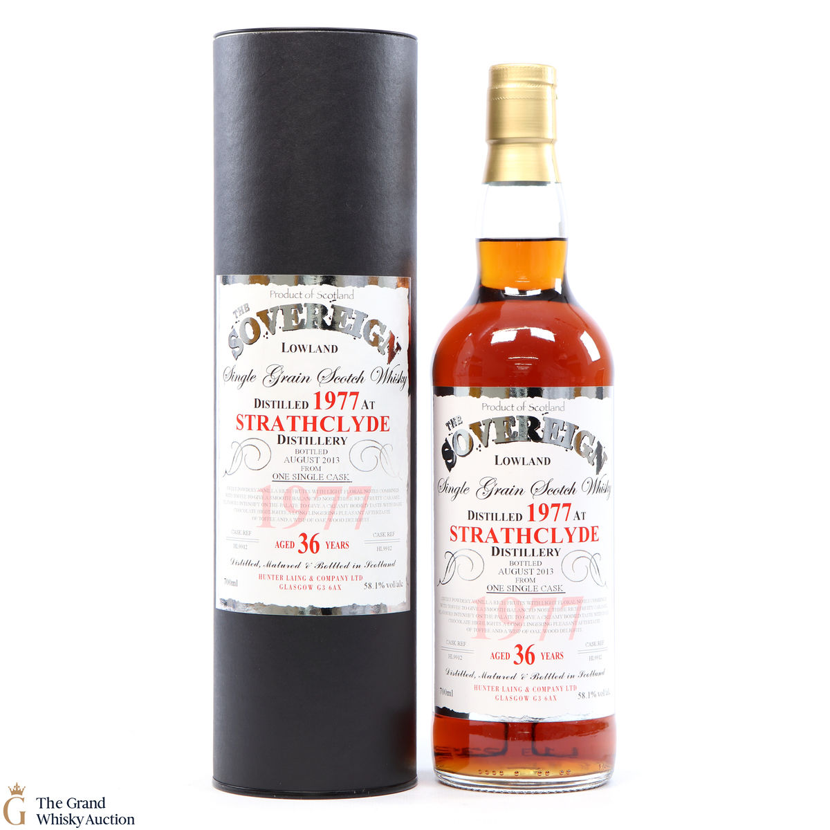 Strathclyde - 36 Year Old 1977 Hunter Laing The Sovereign