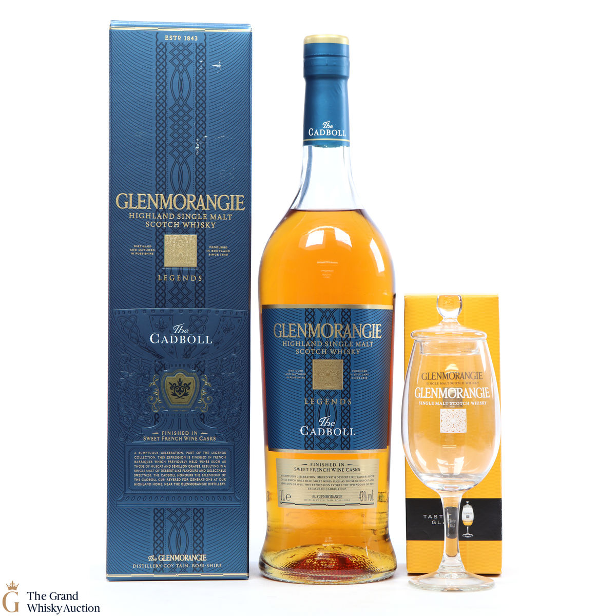 Glenmorangie - The Cadboll - 1L + Glass