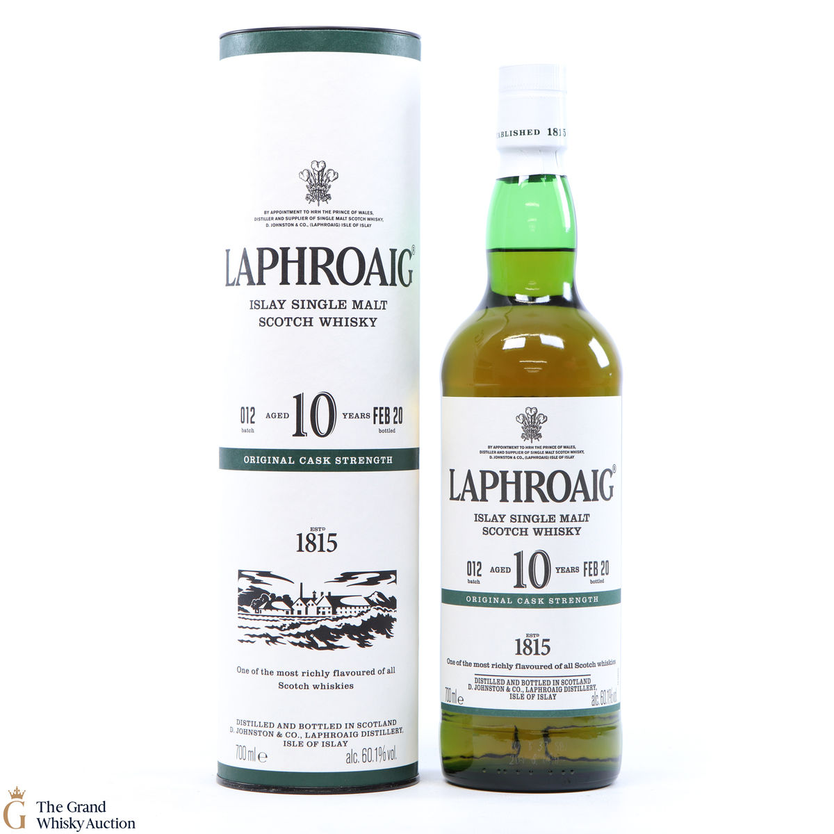 Laphroaig - 10 Year Old - Original Cask Strength Batch #012