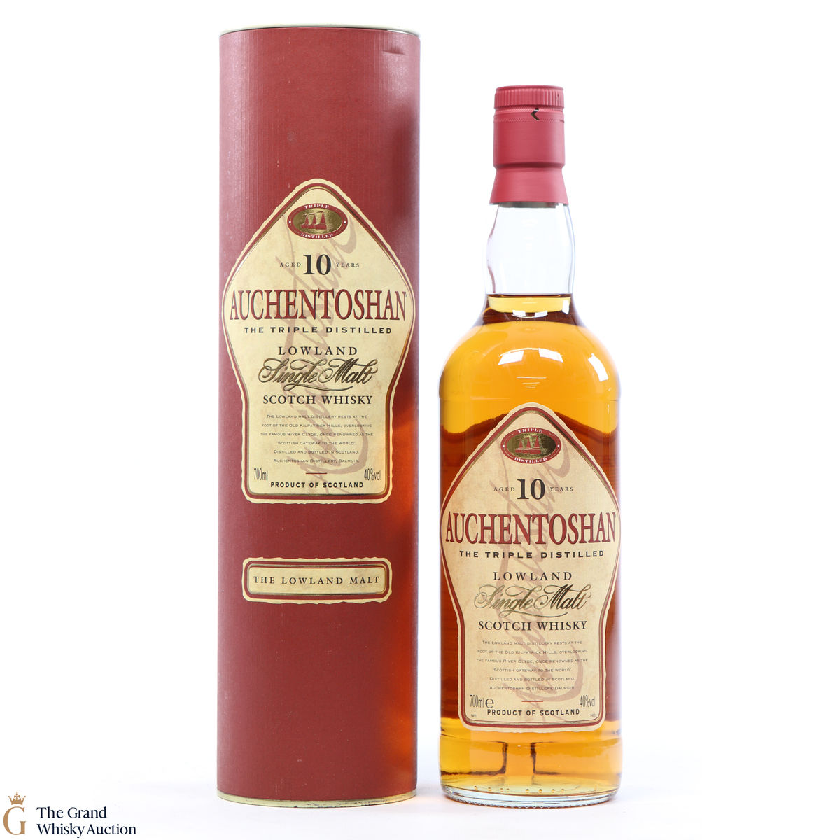 Auchentoshan - 10 Year Old (1990s)