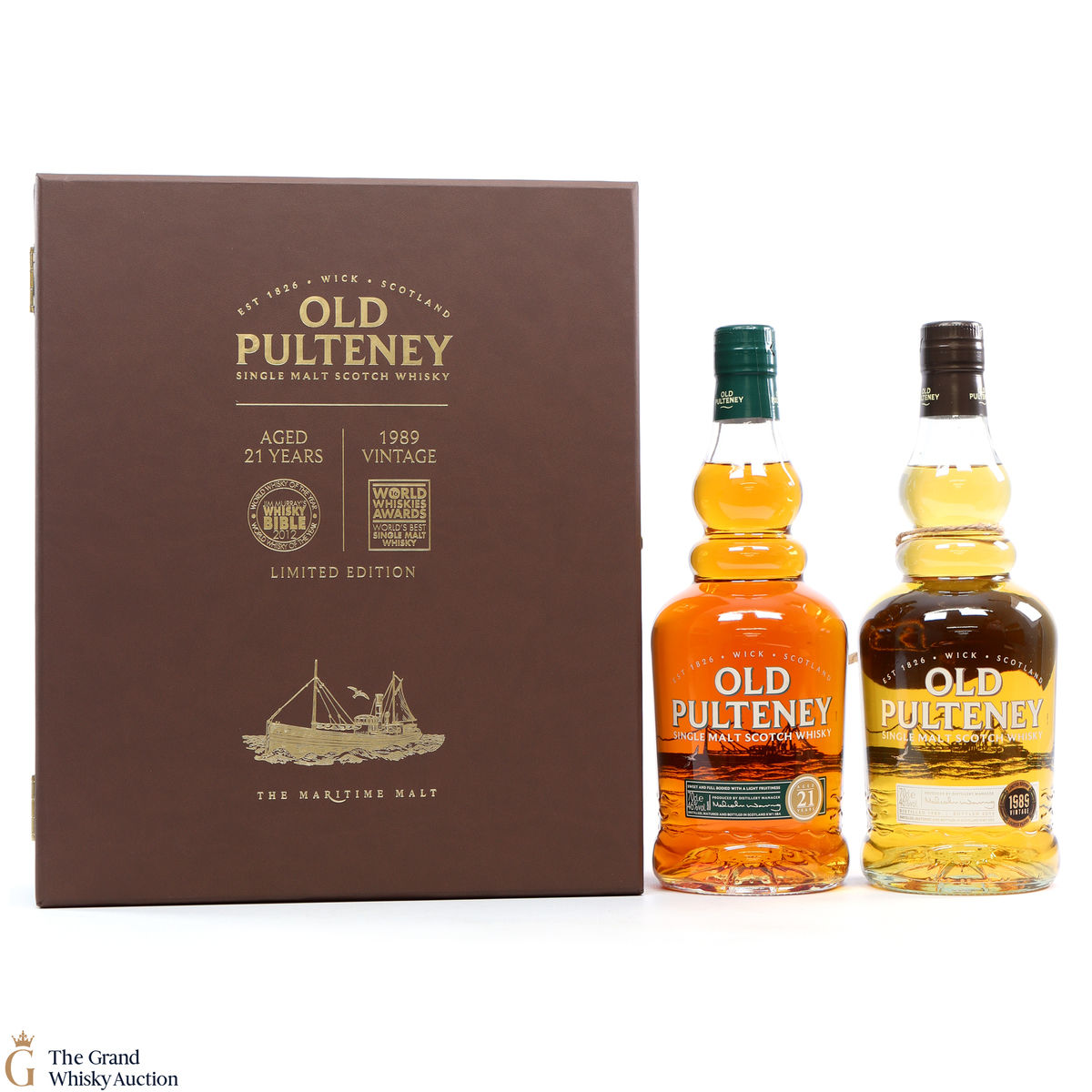 Old Pulteney - 21 Year Old & 1989 (2 x 70cl)