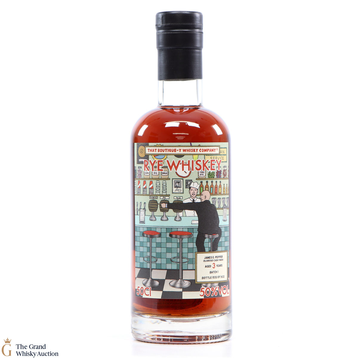 James E. Pepper - 3 Year Old Rye That Boutique-y Rye Company #1
