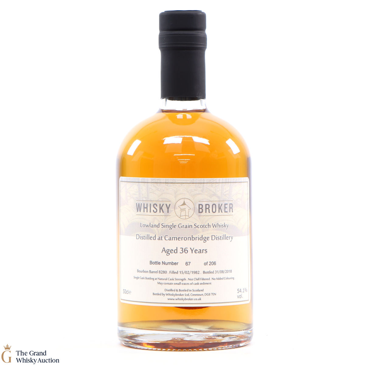 Cameronbridge 36 Year Old #8280 - Whisky Broker