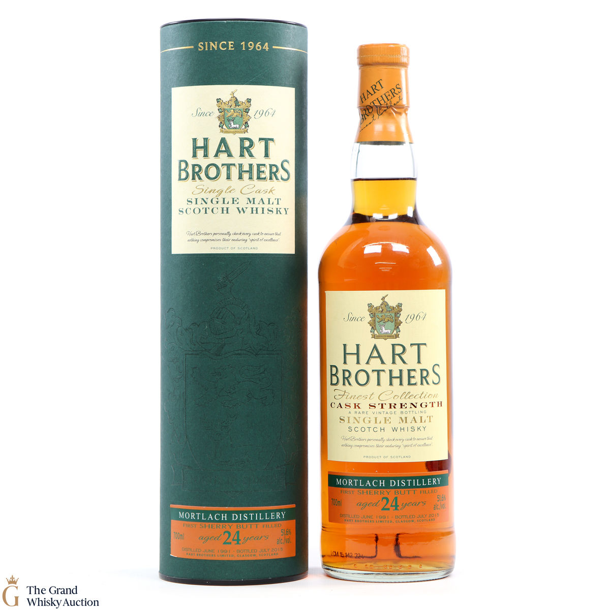 Mortlach - 24 Year Old 1991 - Cask Strength - Hart Brothers