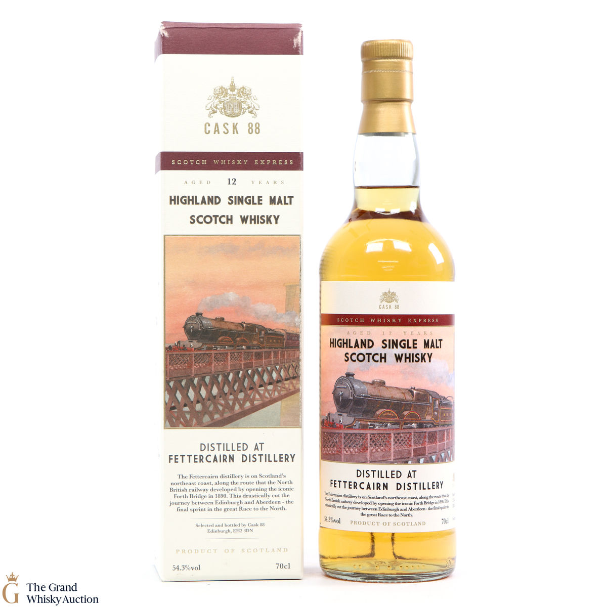 Fettercairn - 12 Year Old - Scotch Whisky Express Series - Cask 88