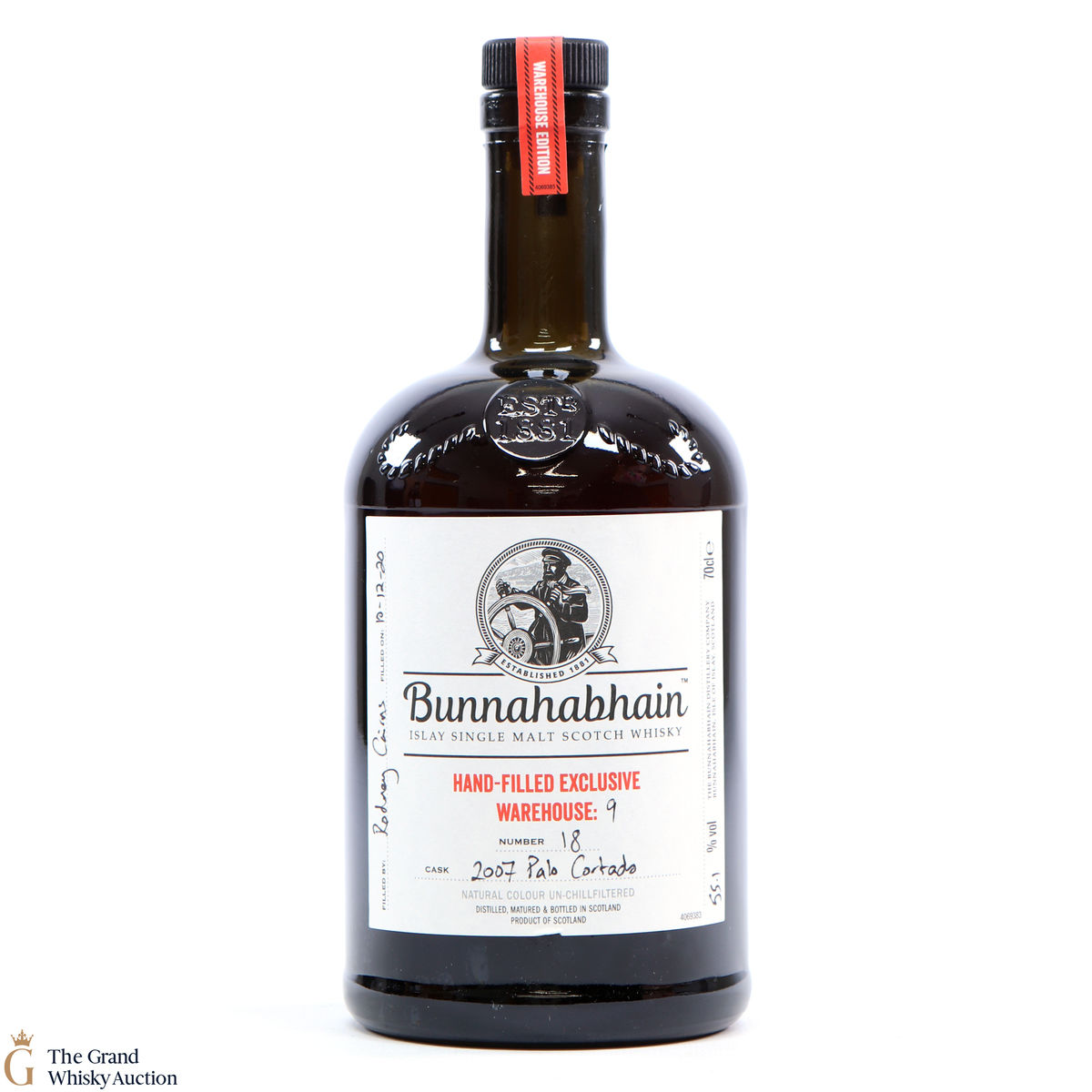 Bunnahabhain - 2007 Palo Cortado - Handfill 2020