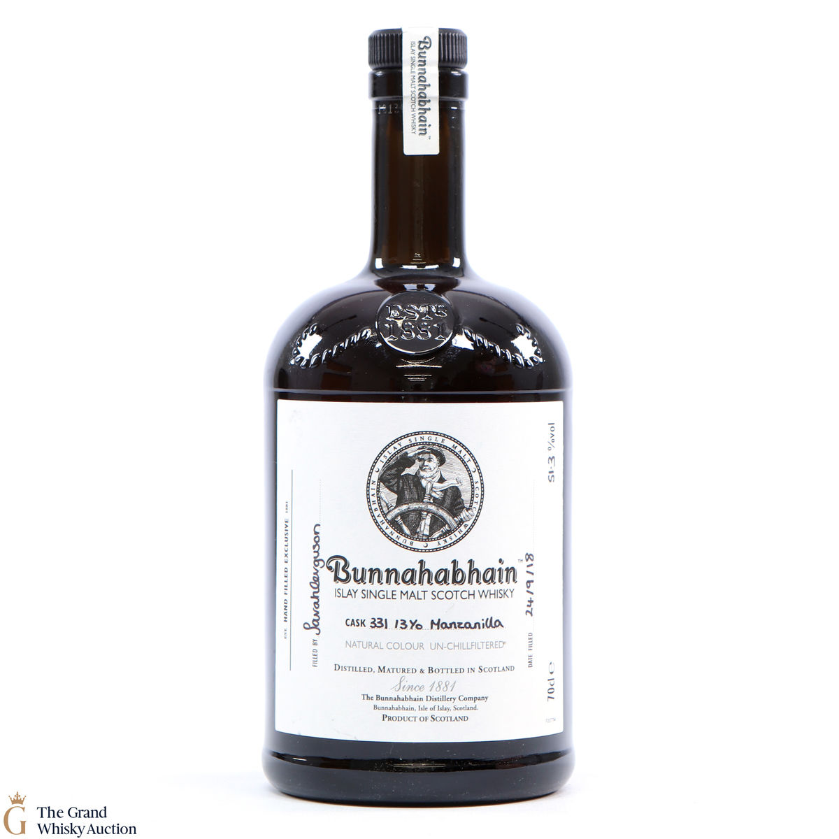Bunnahabhain - 13 Year Old - 2005 Manzanilla Cask #331