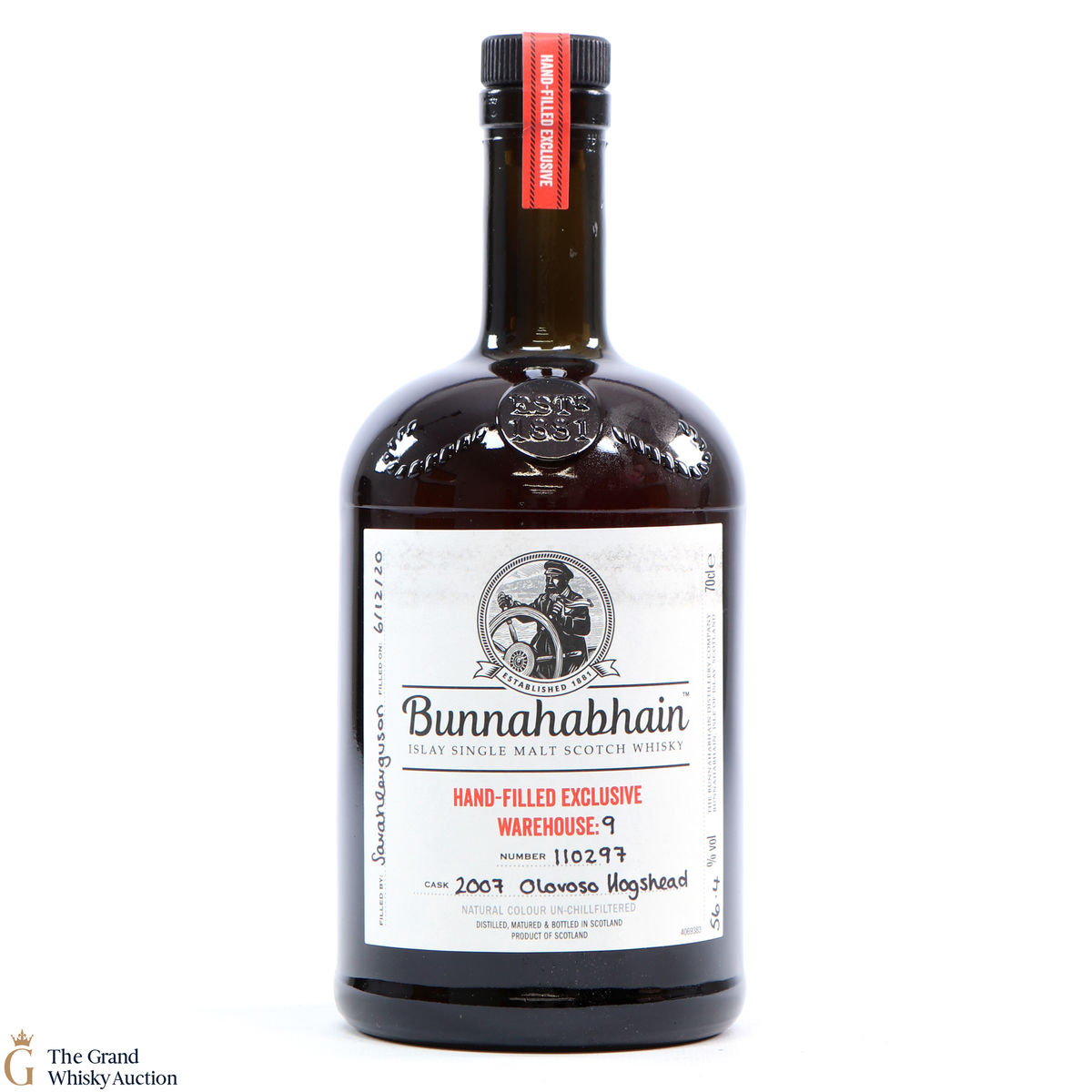 Bunnahabhain - 2007 Oloroso Hogshead #110297 (56.4%)