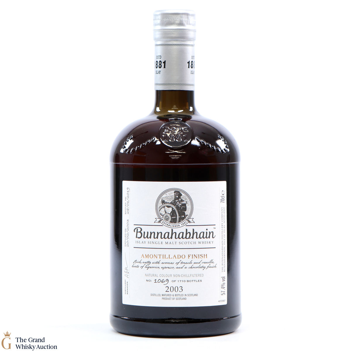 Bunnahabhain - 2003 - Amontillado Cask Finish