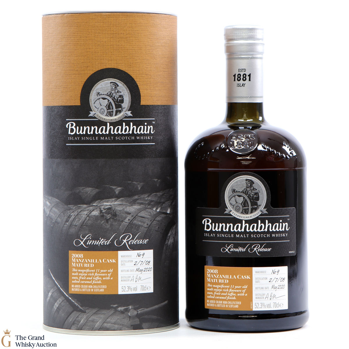 Bunnahabhain - 11 Year Old - 2008 Manzanilla Cask