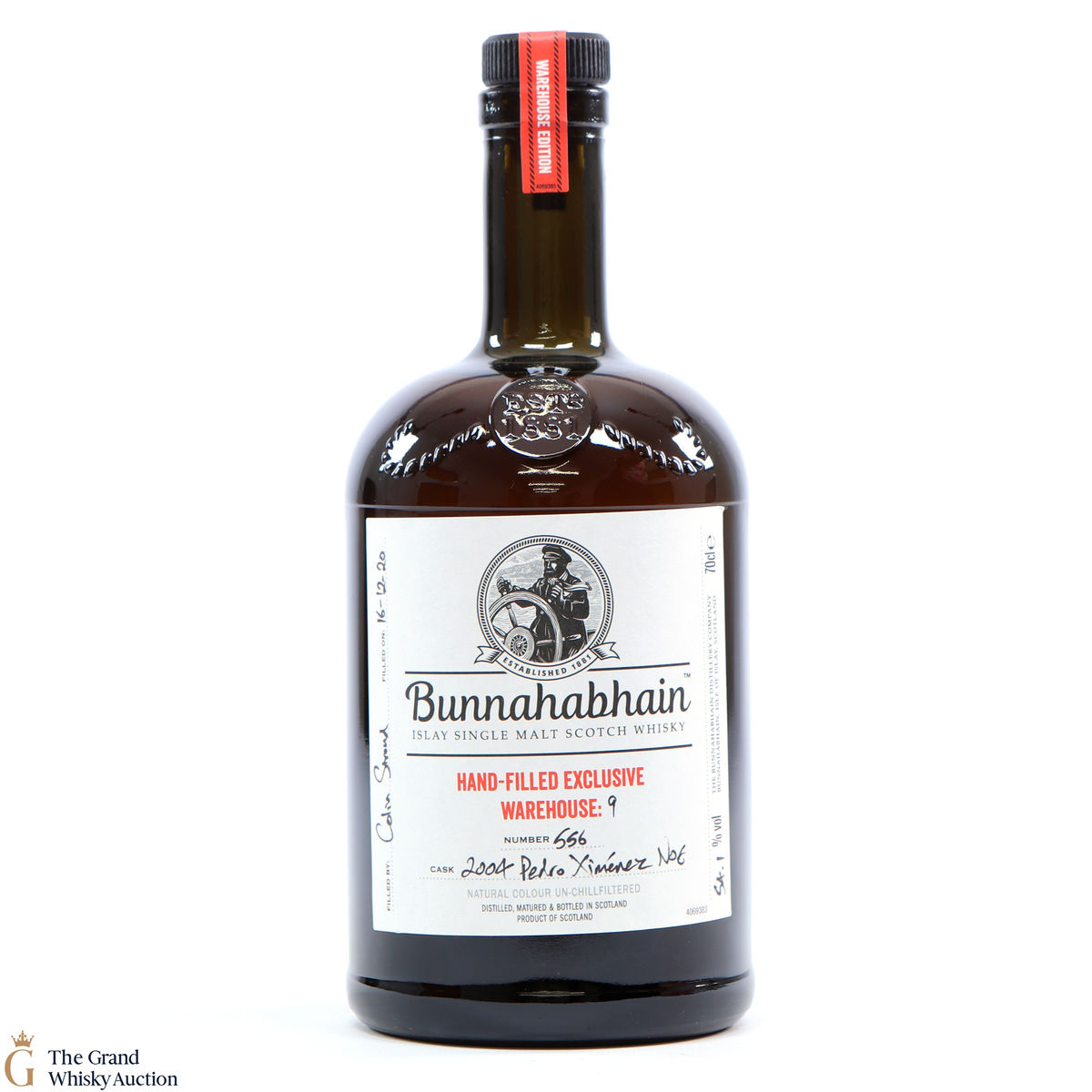 Bunnahabhain - 2004 Pedro Ximénez Noe #556 Hand Fill