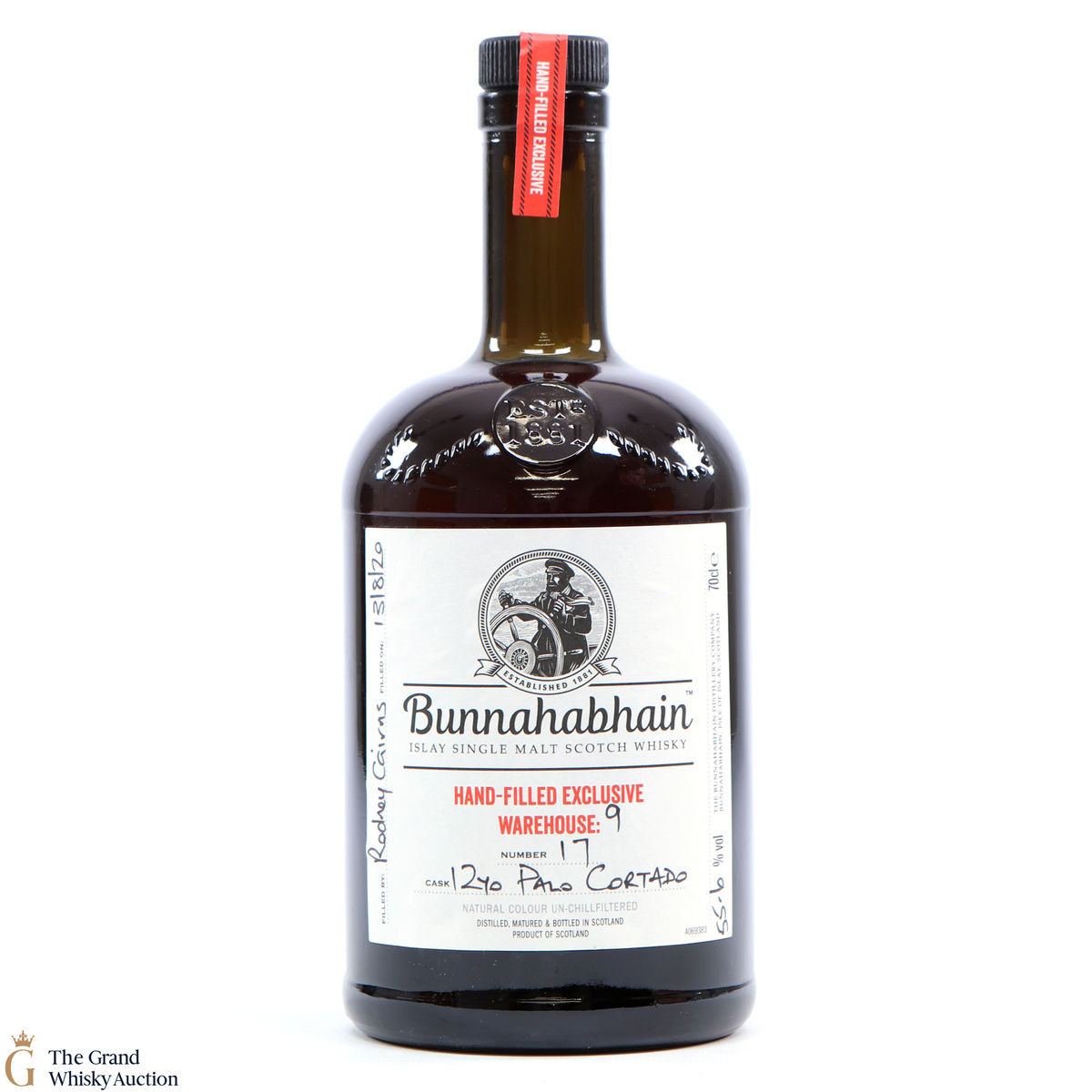 Bunnahabhain - 12 Year Old - 2008 Palo Cortado - Handfill 2020