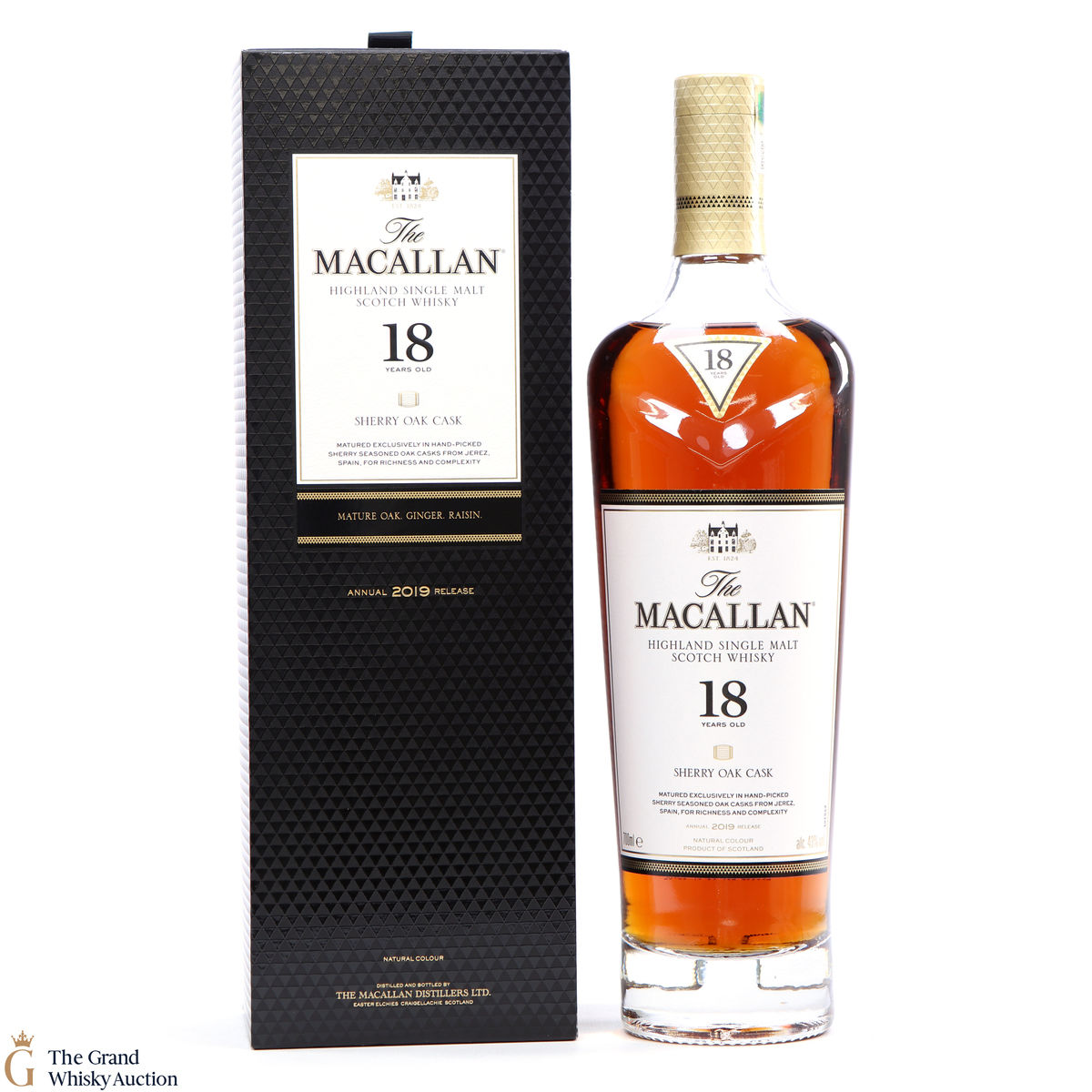Macallan - 18 Year Old - Sherry Oak (2019)