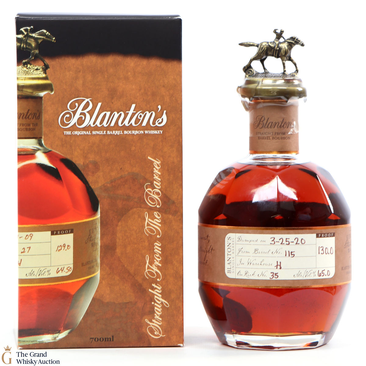 Blanton’s - Straight From The Barrel - Cask Strength