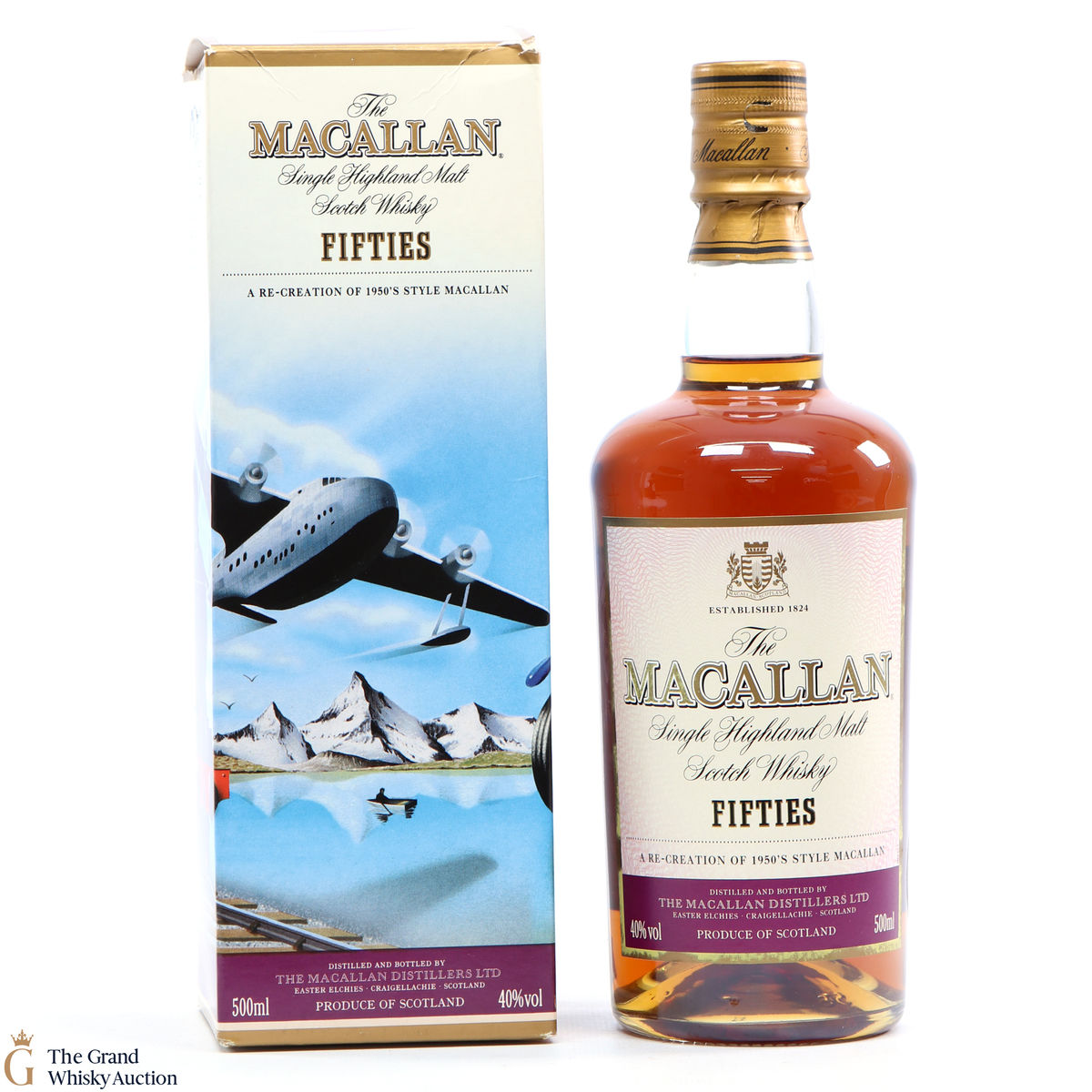 Macallan - Travel Decades Series - Fifties (50cl)