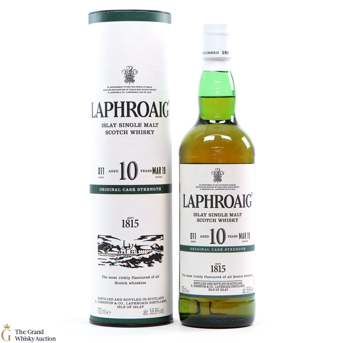 Laphroaig - 10 Year Old - Original Cask Strength Batch #011