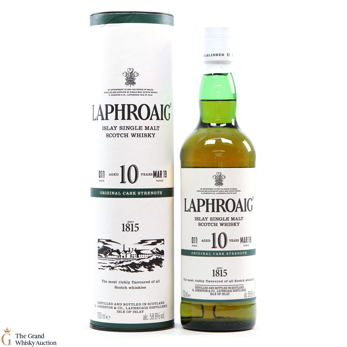 Laphroaig - 10 Year Old - Original Cask Strength Batch #011