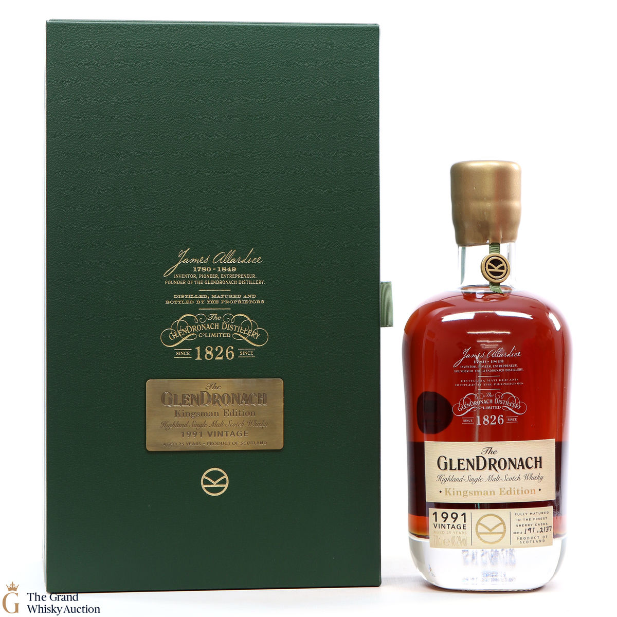 GlenDronach - 25 Year Old - 1991 Kingsman Edition