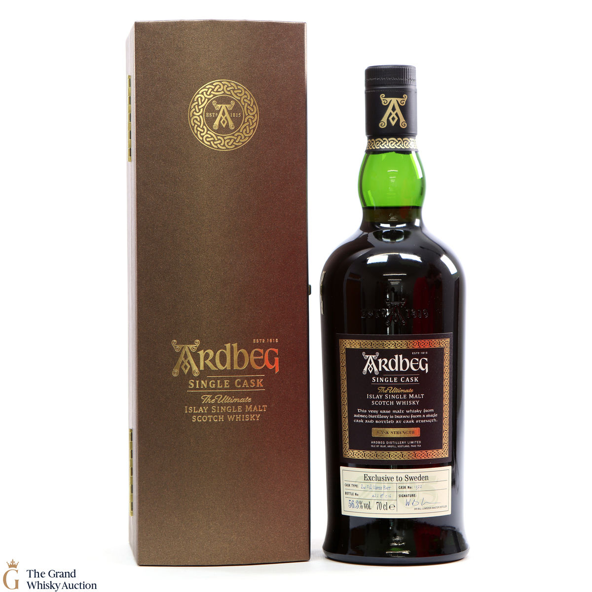 Ardbeg - 15 Year Old - 2005 Single Cask #1322 - Sweden Exclusive