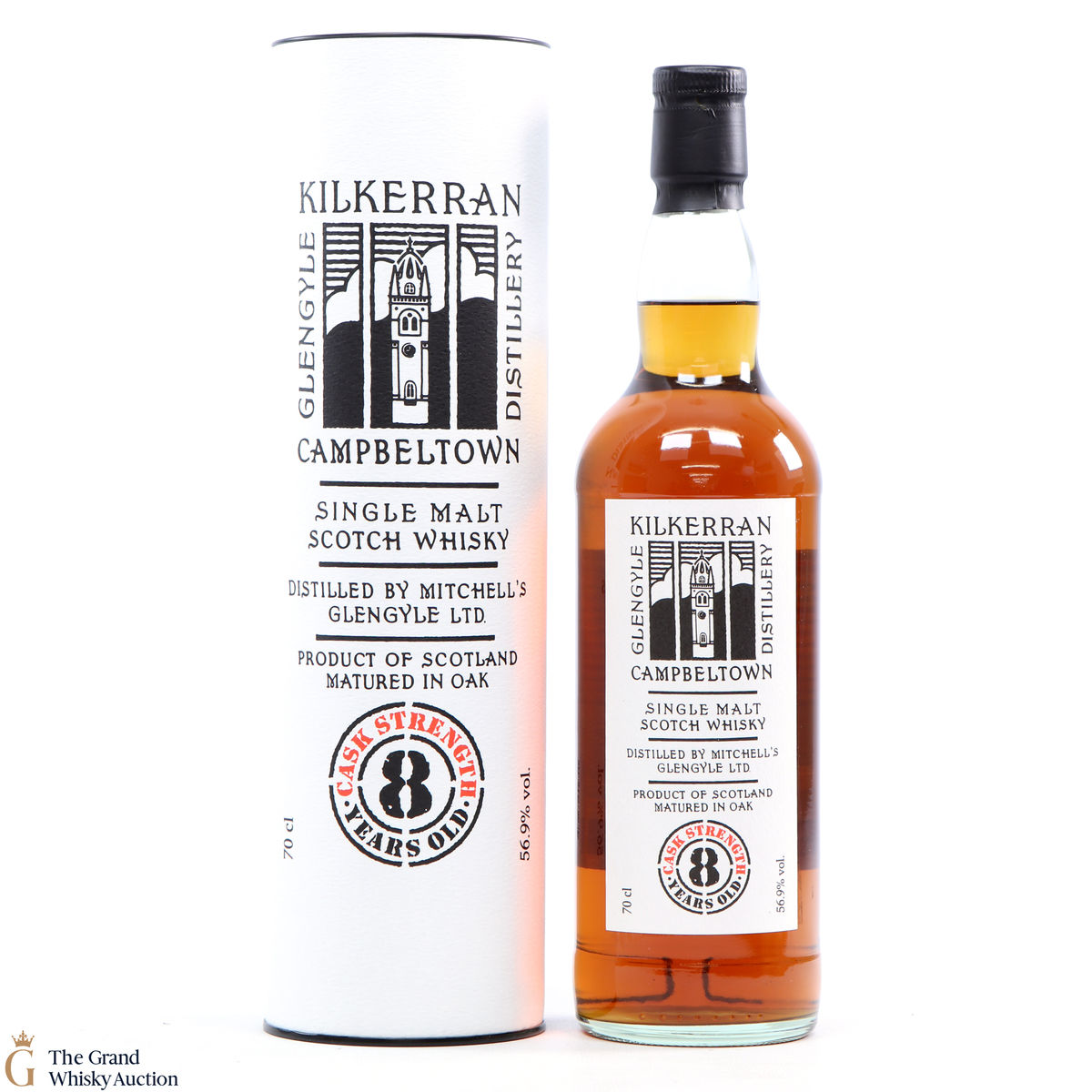Kilkerran - 8 Year Old - Sherry Oak - Cask Strength 56.9%