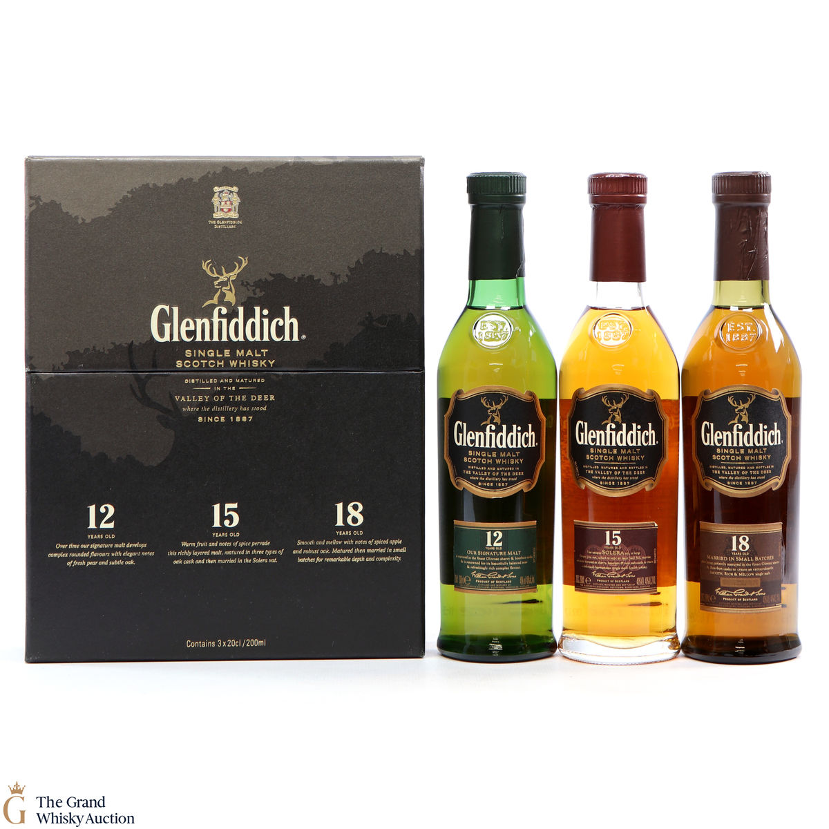 Glenfiddich - Valley of the Deer (3x20cl)
