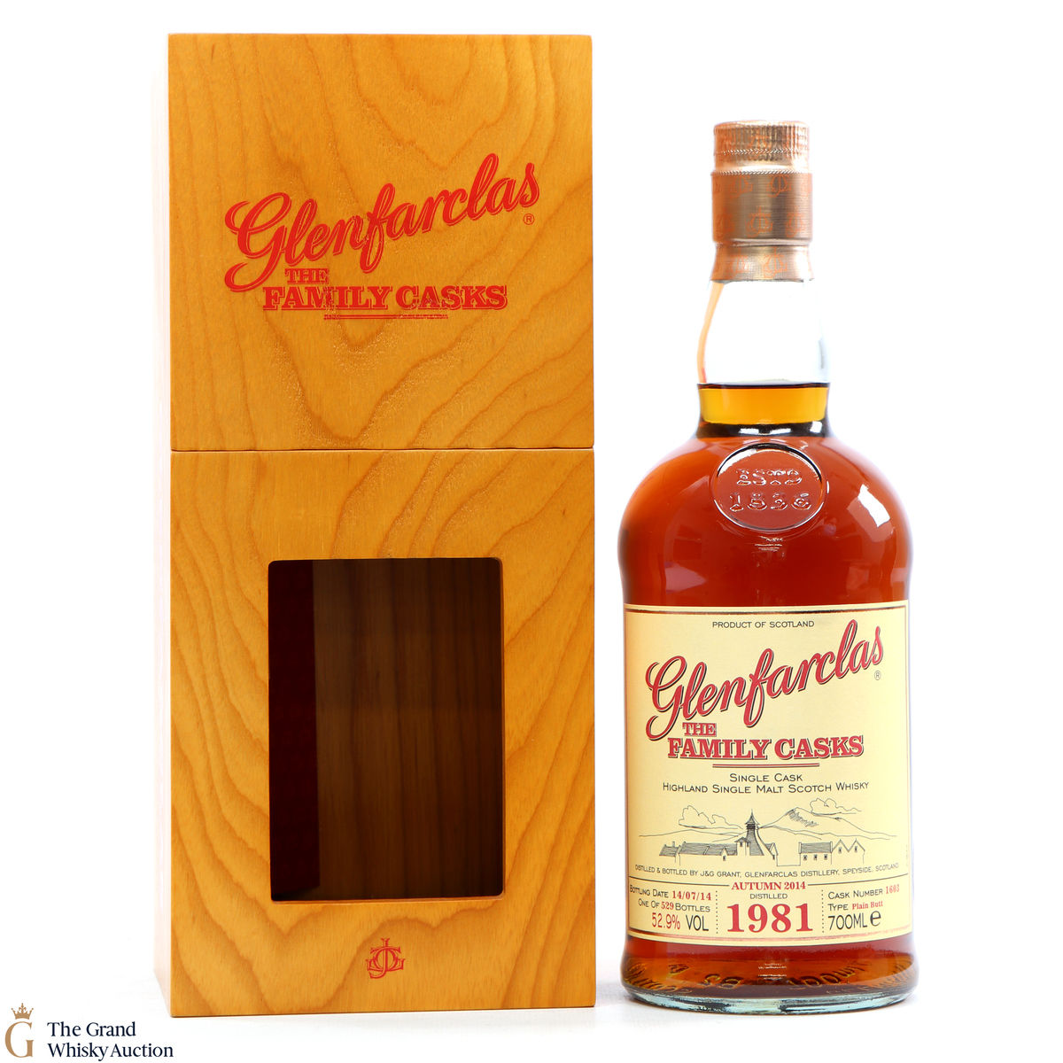 Glenfarclas - 1981 Family Cask 2014 #1603
