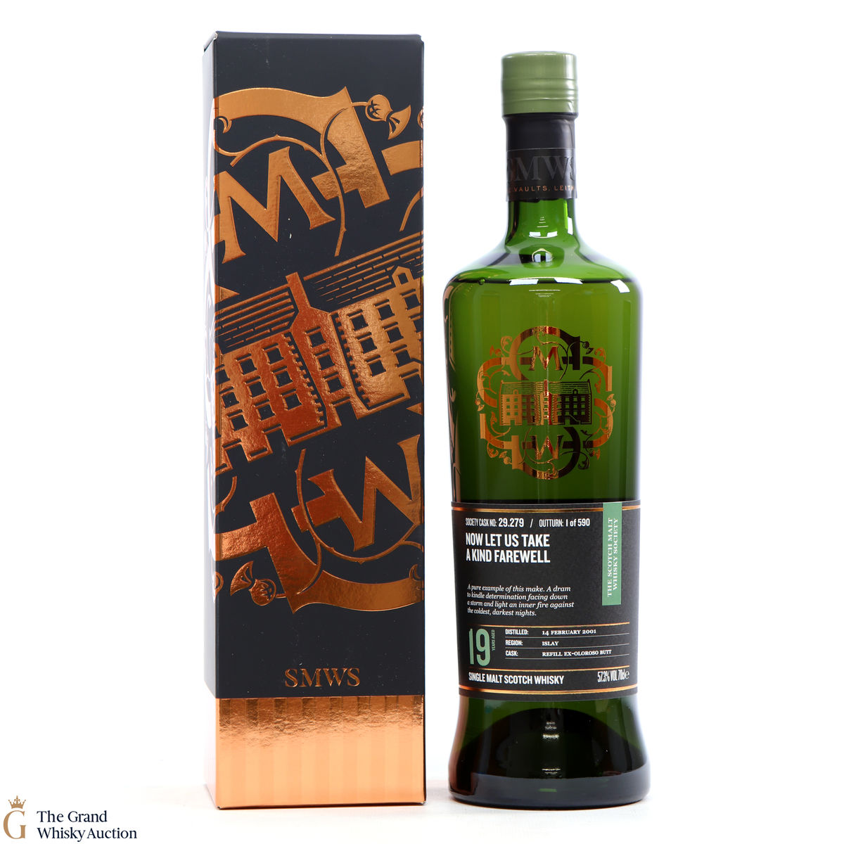 Laphroaig - 19 Year Old SMWS 29.279 - Now Let Us Take A Kind Farewell.
