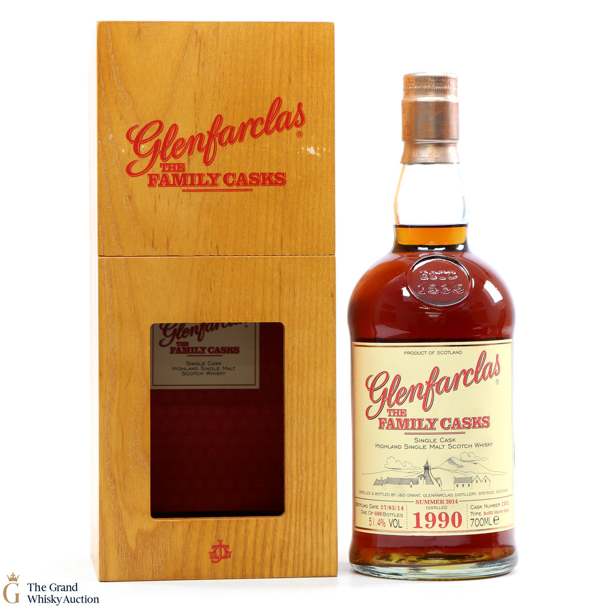 Glenfarclas - 1990 Family Cask 2014 #1362