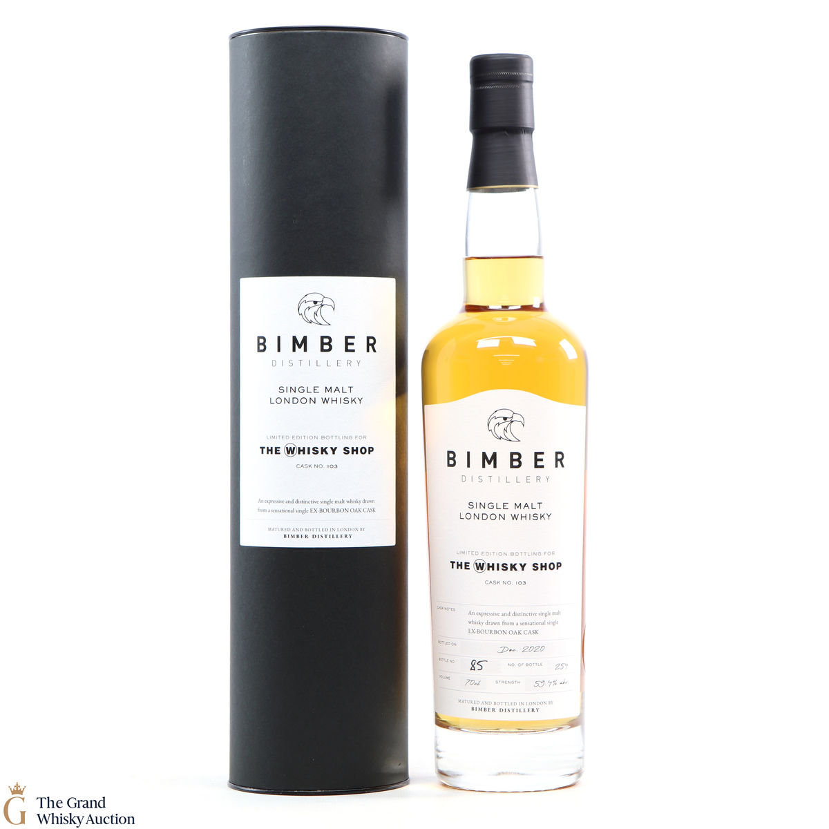 Bimber - Ex Bourbon Oak Cask #103 - The Whisky Shop Exclusive - Limited Edition