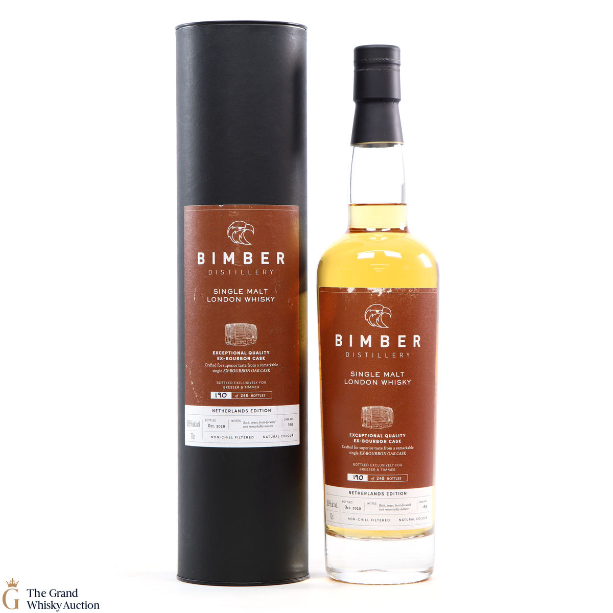 Bimber - Country Collection - Ex-bourbon Cask - Netherlands #168 2020