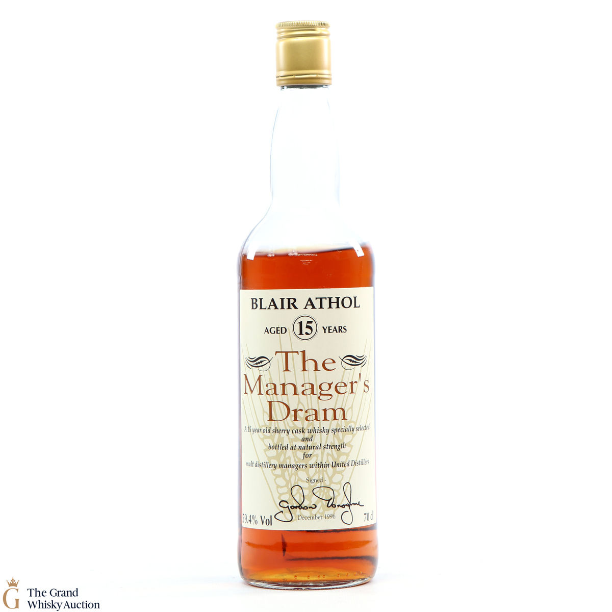 Blair Athol - 15 Year Old - Manager's Dram