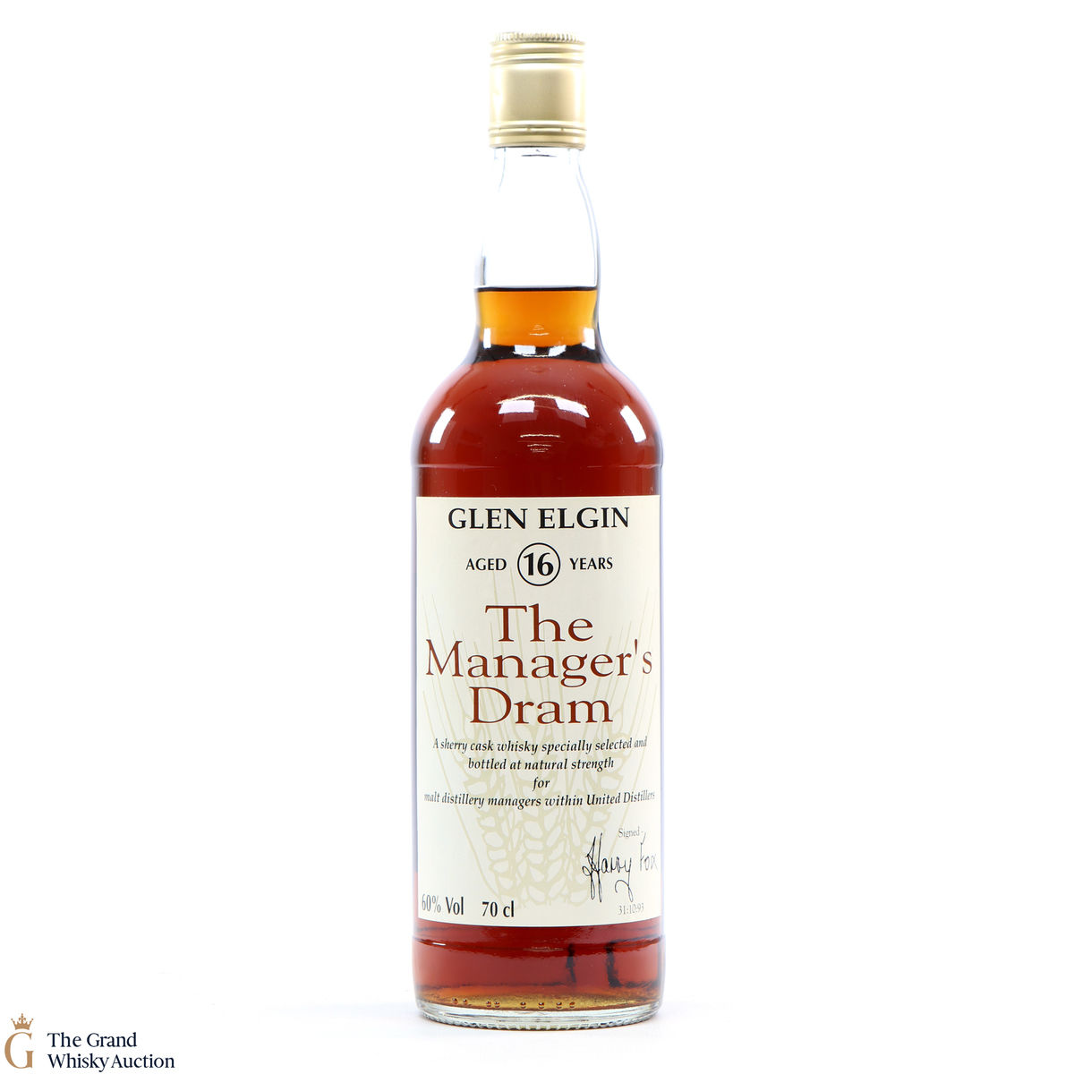 Glen Elgin - 16 Year Old - Manager's Dram