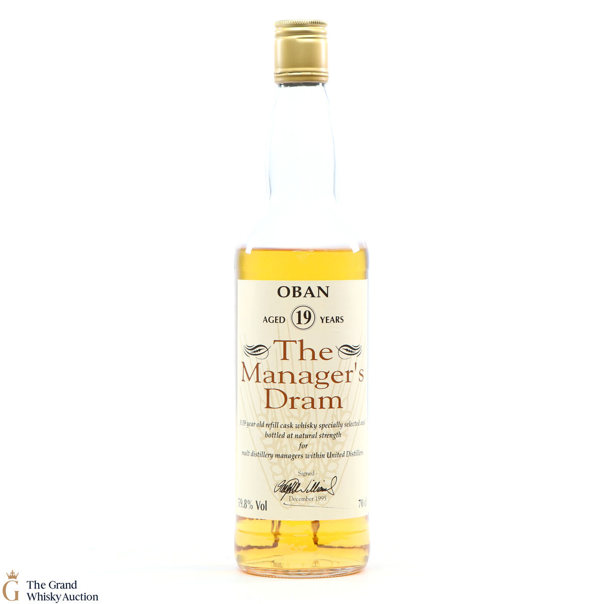 Oban - 19 Year Old - 1995 Managers Dram