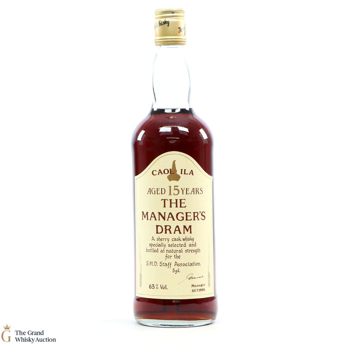 Caol Ila - 15 Year Old Manager Dram 1990