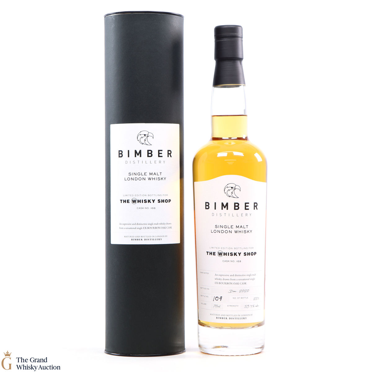 Bimber - Ex Bourbon Oak Cask #103 - The Whisky Shop Exclusive - Limited Edition