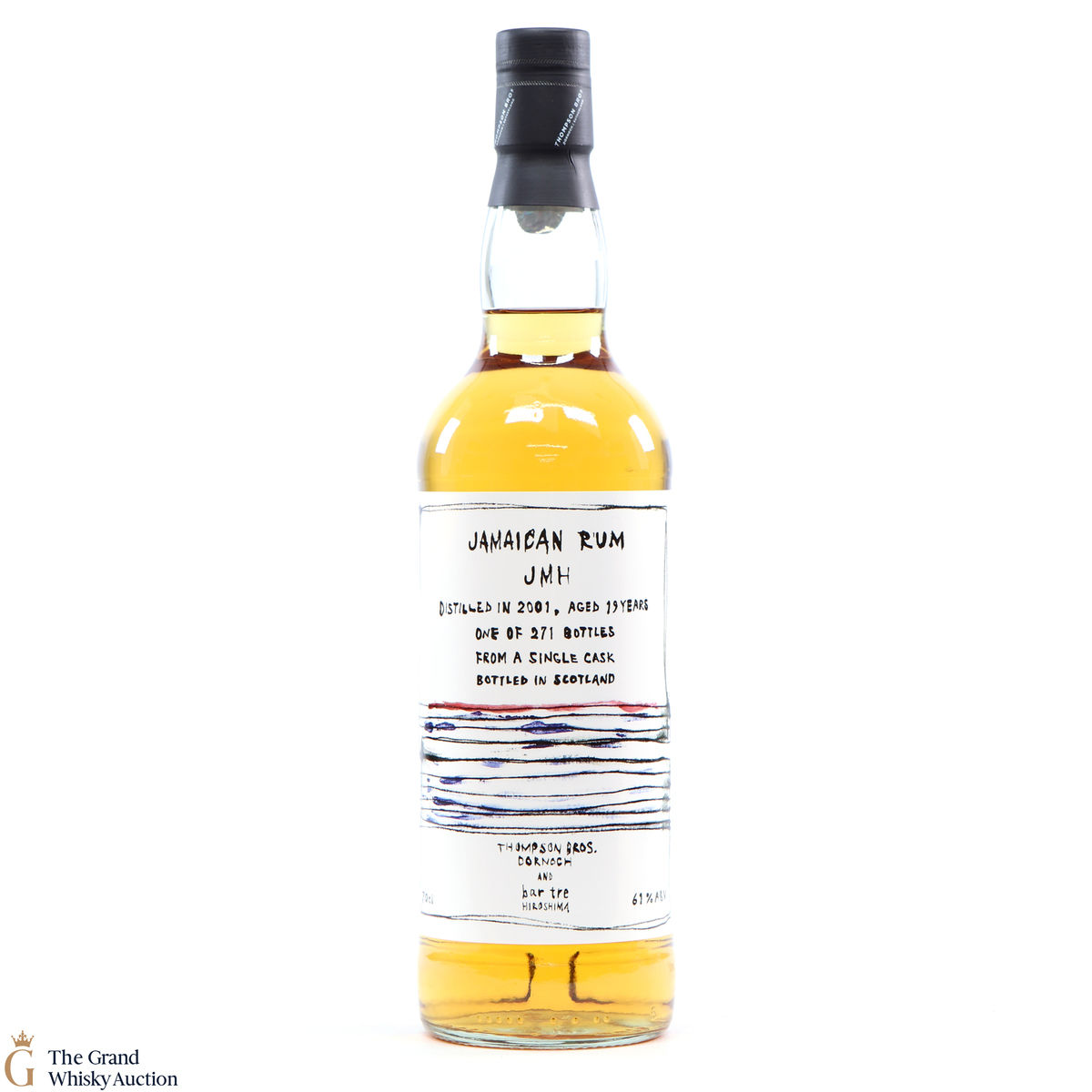 JMH- 19 Year Old - 2001 Jamaican Rum - Thompson Bros 