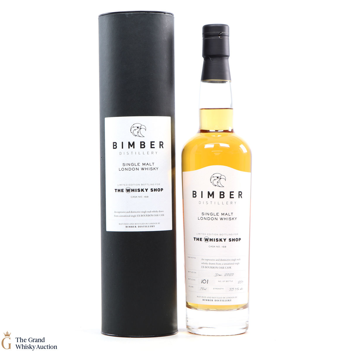 Bimber - Ex Bourbon Oak Cask #103 - The Whisky Shop Exclusive - Limited Edition