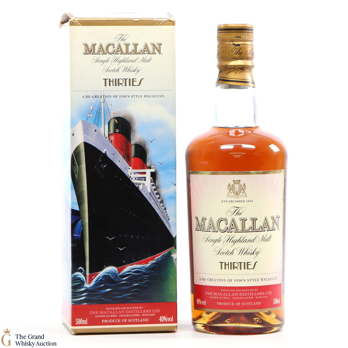 Macallan - Travel Decades Series - Thirties (50cl)