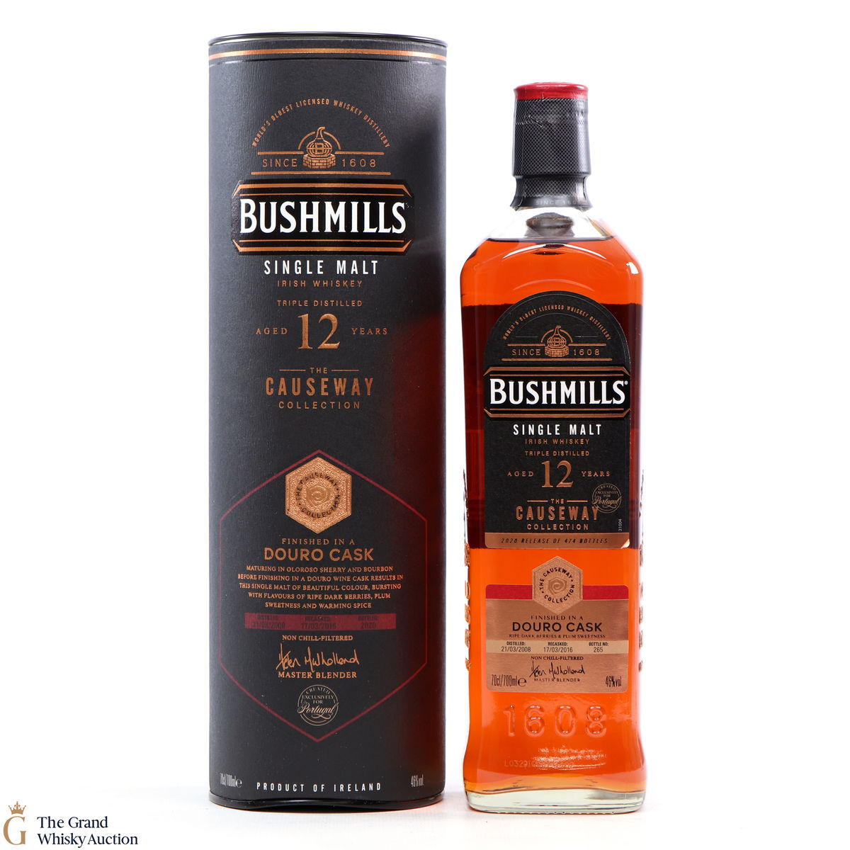 Bushmills - 12 Year Old - Douro Cask - Causeway Collection - Exclusively for Portugal
