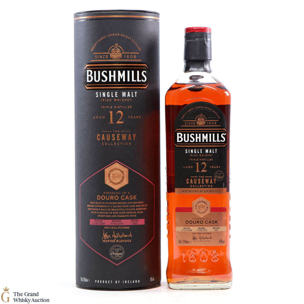 Bushmills - 12 Year Old - Douro Cask - Causeway Collection - Exclusively for Portugal