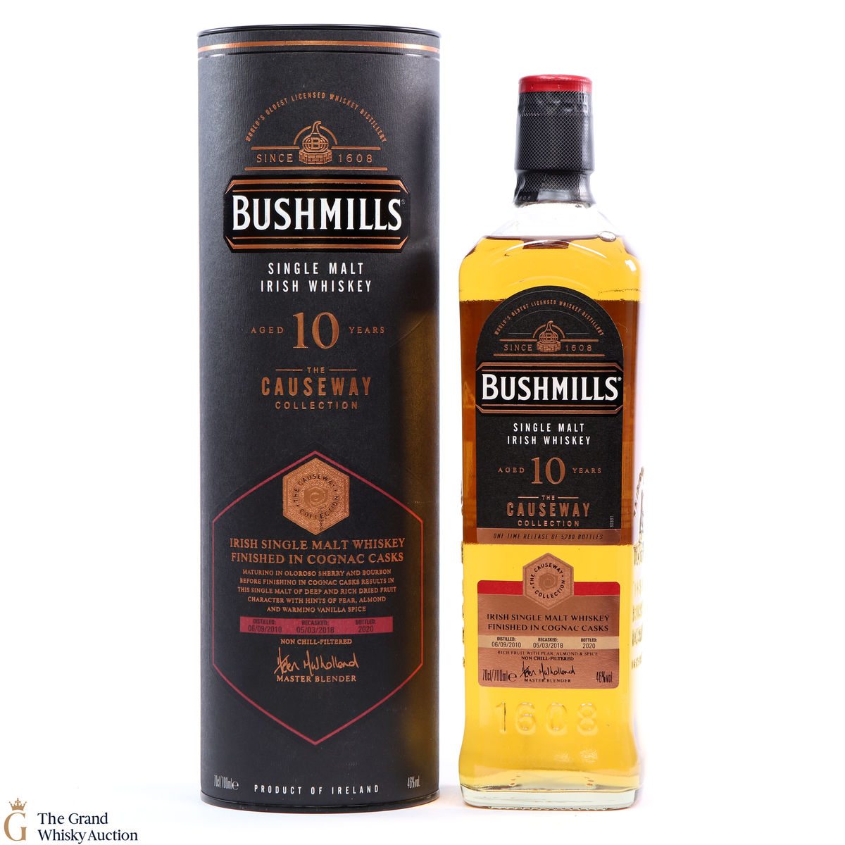 Bushmills - 10 Year Old - Cognac Finish - Causeway Collection