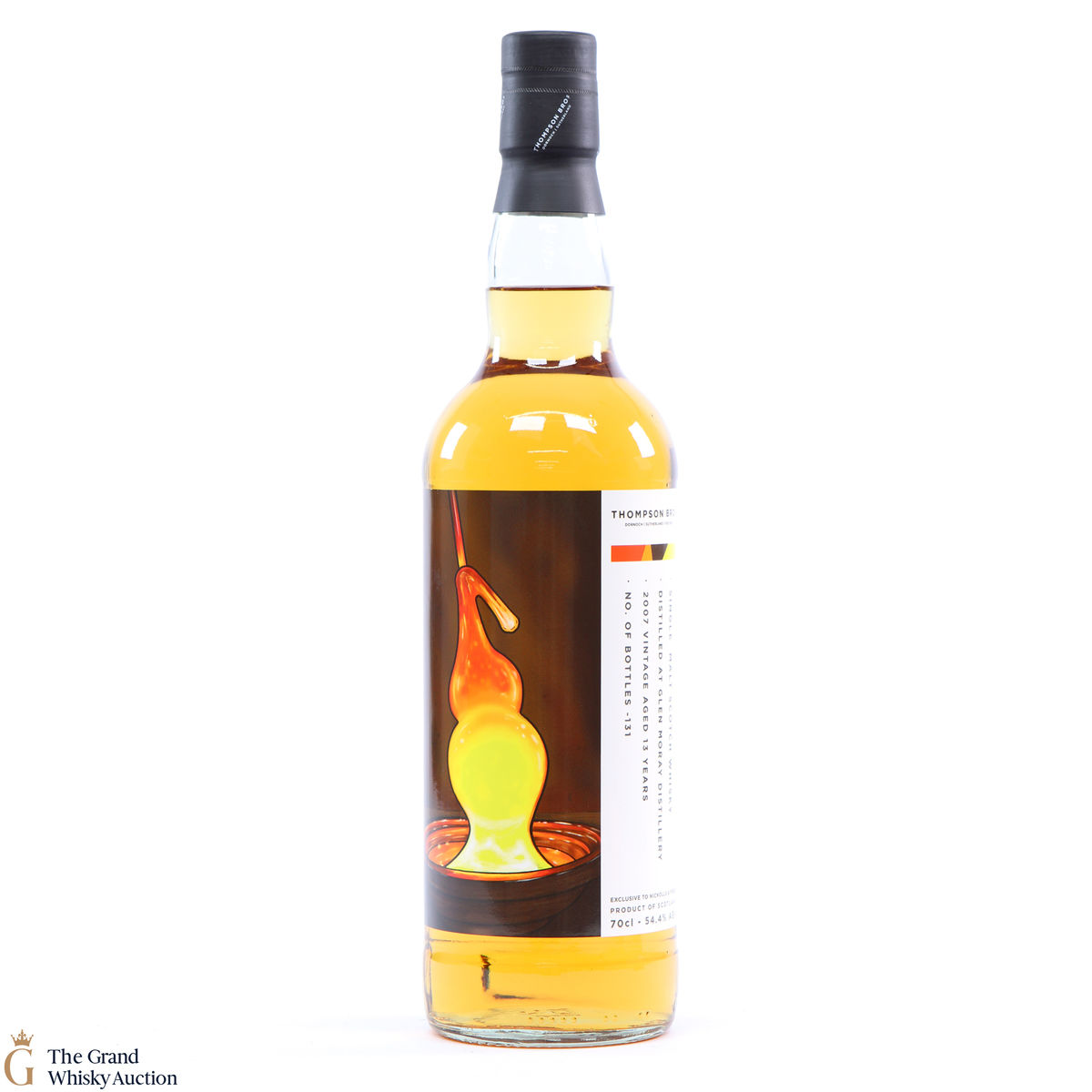 Glen Moray - 13 Year Old 2007 Vintage - Thompson Bros - Nickolls and Perks Exclusive