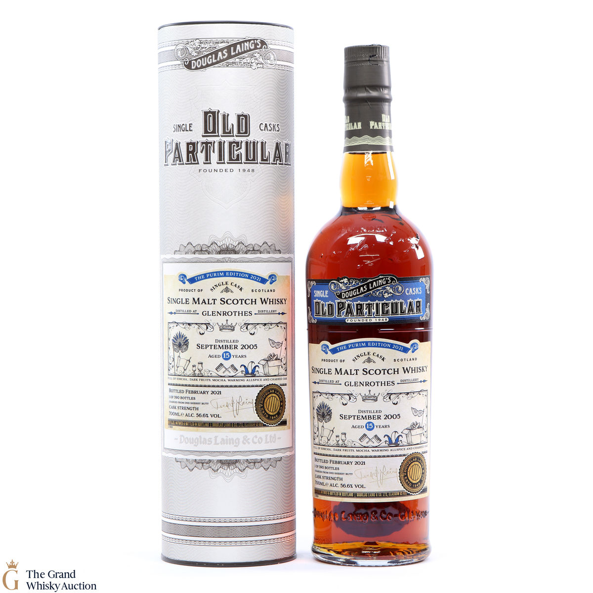 Glenrothes -15 Year Old 2005 - Old Particular - The Purim Edition 2021