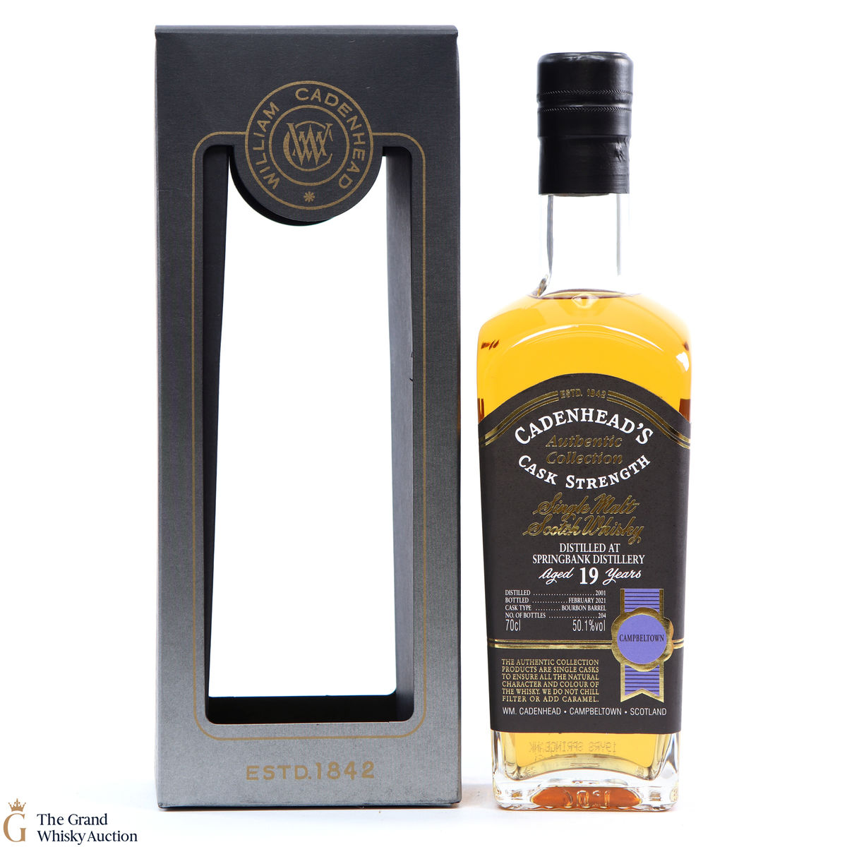 Springbank - 19 Year Old - 2001 Cask Strength - Cadenhead's 