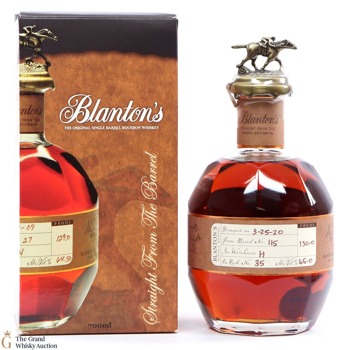 Blanton’s - Straight From The Barrel - Cask Strength