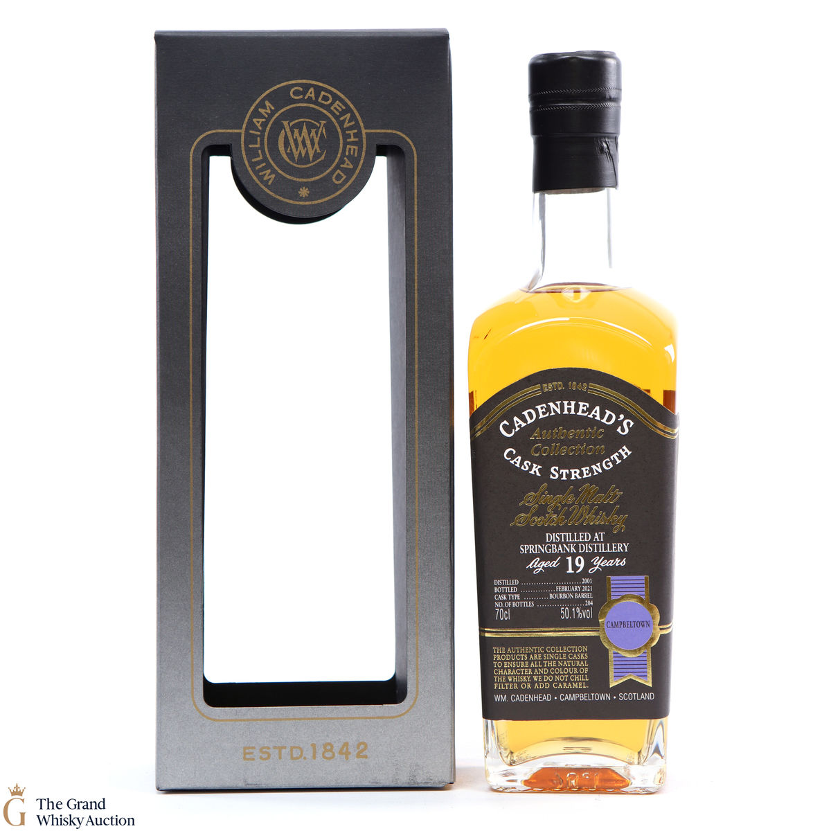 Springbank - 19 Year Old - 2001 Cask Strength - Cadenhead's 