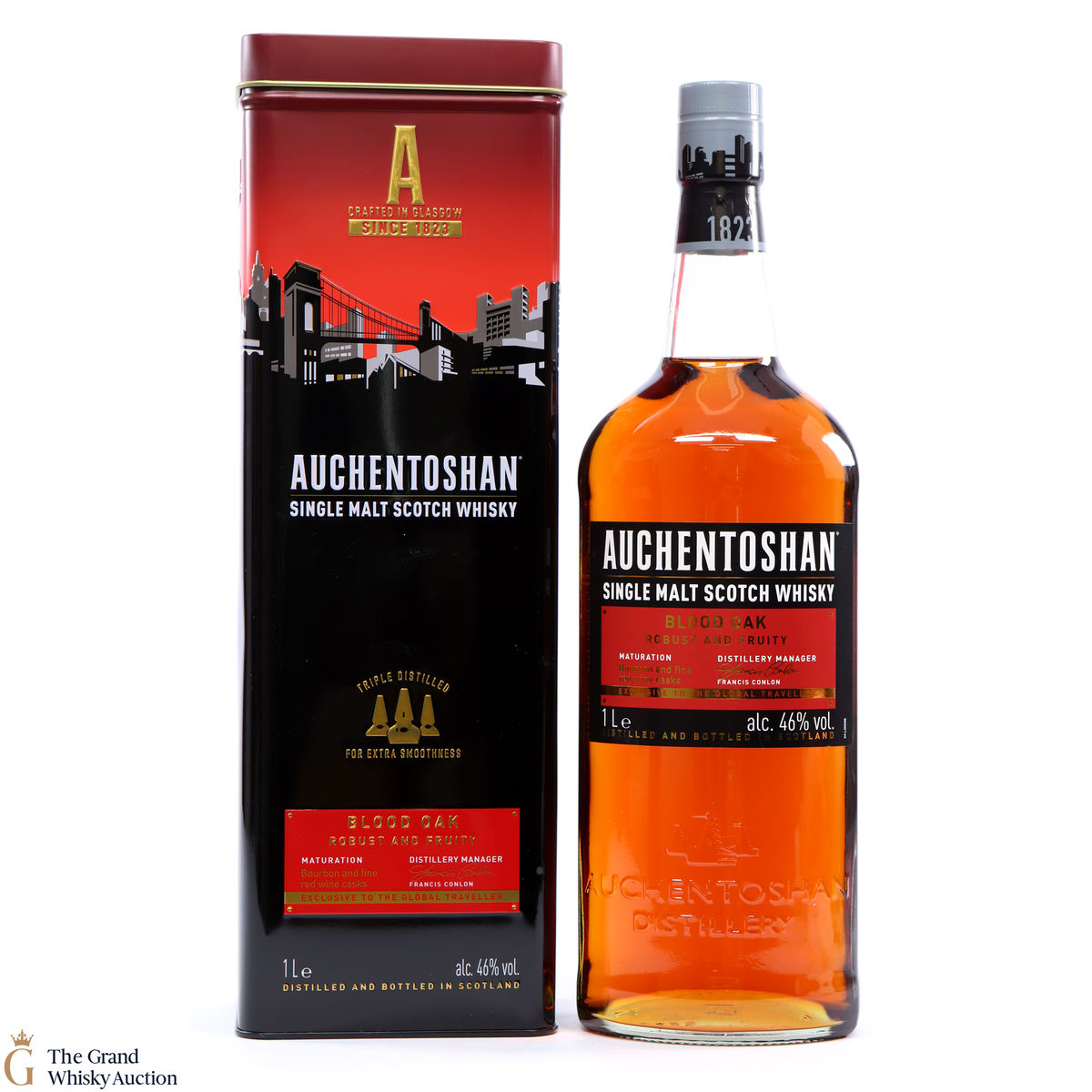 Auchentoshan - Blood Oak Travel Retail 1L