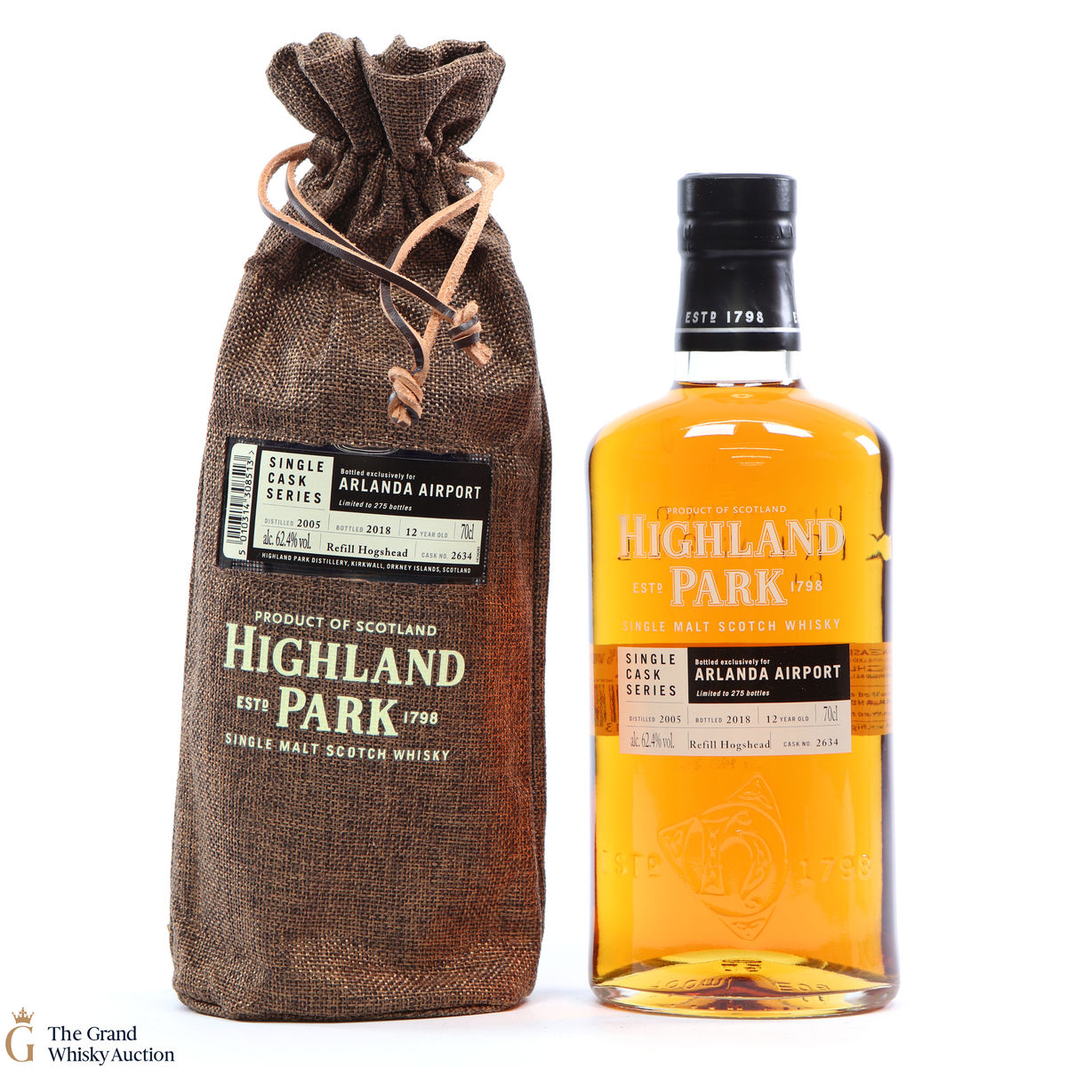Highland Park - 12 Year Old - Single Cask #2634 - Arlanda Airport