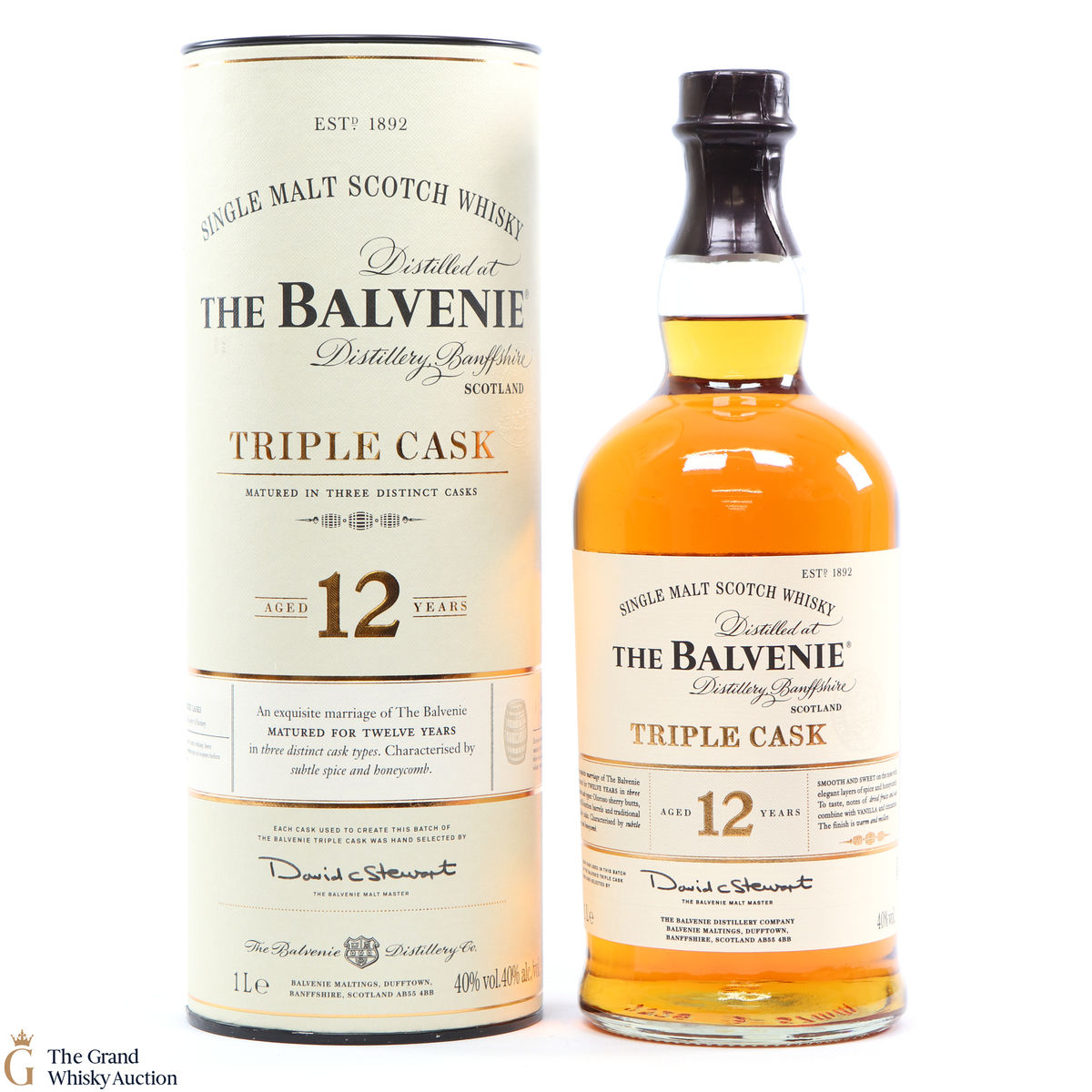 Balvenie - 12 Year Old - Triple Cask (1L)